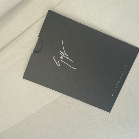 AUTHENTIC GIUSEPPE ZANOTTIE SNEAKER - WHITE BIREL - WHITE & GOLD - US 7 - Picture 7 of 7